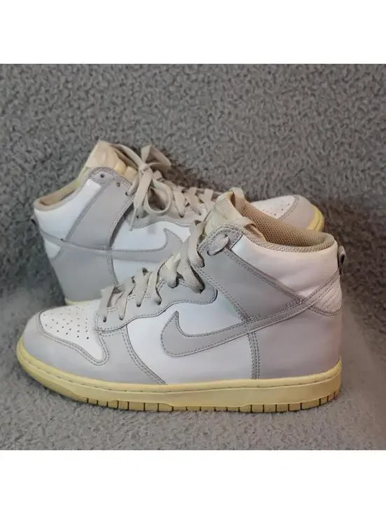 Nike Dunk High Vast Grey GS Sneakers 7Y DB2179-101 7 Youth