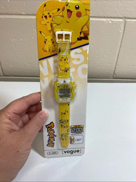 3/$20. Pokemon Pikachu Yellow Kids Digital Watch. NIB