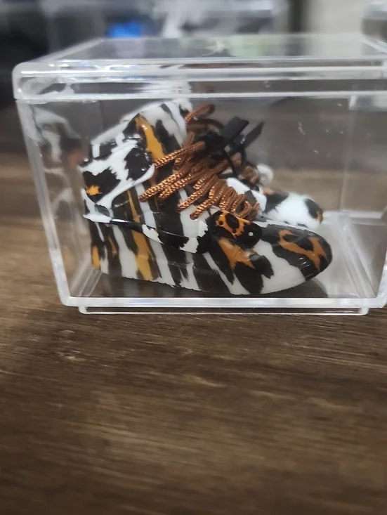 Nike Leopard Minishoes With Case