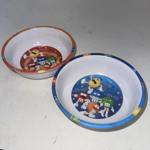 Lot of 2‎ M & M Bowls  A.ARONSON