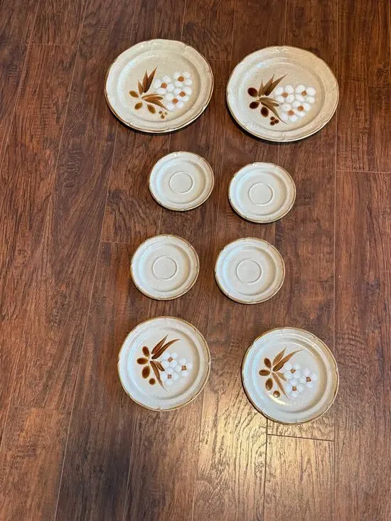 Vintage The Classics Hearthside Castlewood Stoneware Japan - Lot of 8