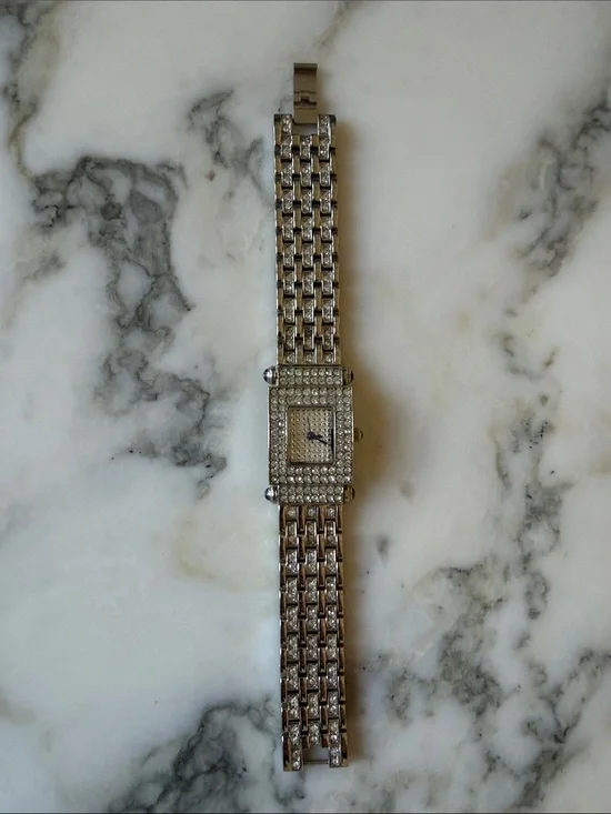 VTG Adrienne Watch Women Real Collectibles Adrienne Rhinestone Watch
