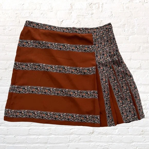 🆕 Tory Burch accordion pleat silk skirt