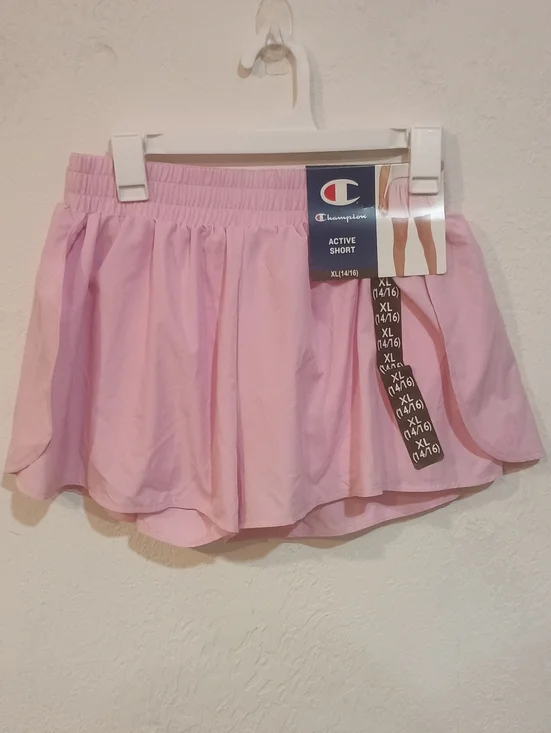 Champion Light Pink Circle Skirt Active Short