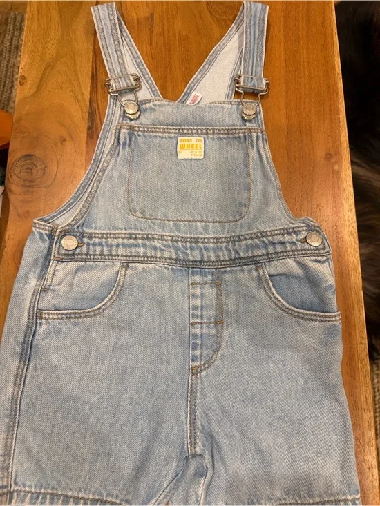NWOT Zara Denim Jean Short Overalls