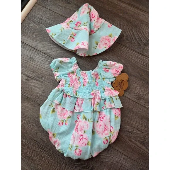 Baby essentials‎ baby girl romper 3 mos