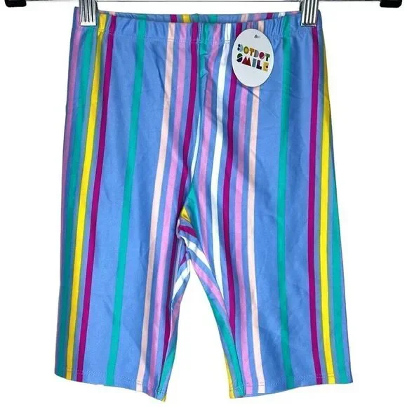 NEW Dot Dot Smile Multicolor Kick Shorts 11