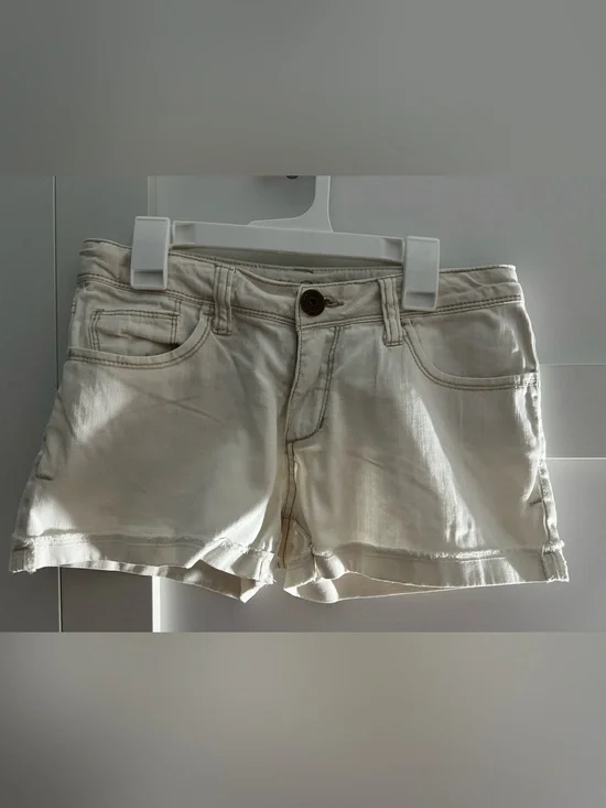 Cherokee Cream Denim Shorts