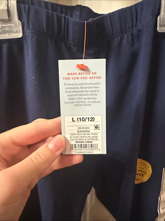 Cat & Jack Navy Kids Leggings