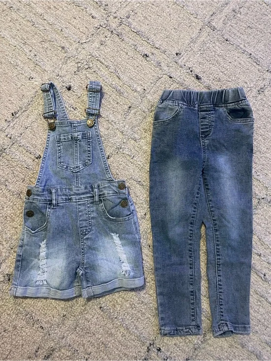 Little Bipsy Toddler Boy 4-5T Overalls/Shortalls and Jeans