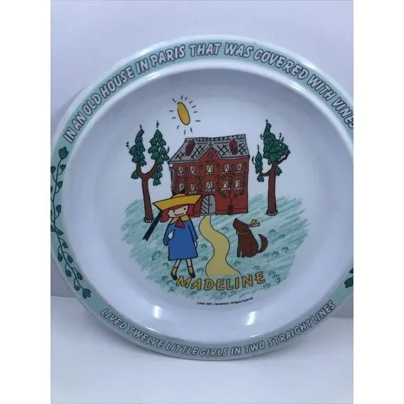 Vintage Madeline Children’s Plate Taiwan Eden
