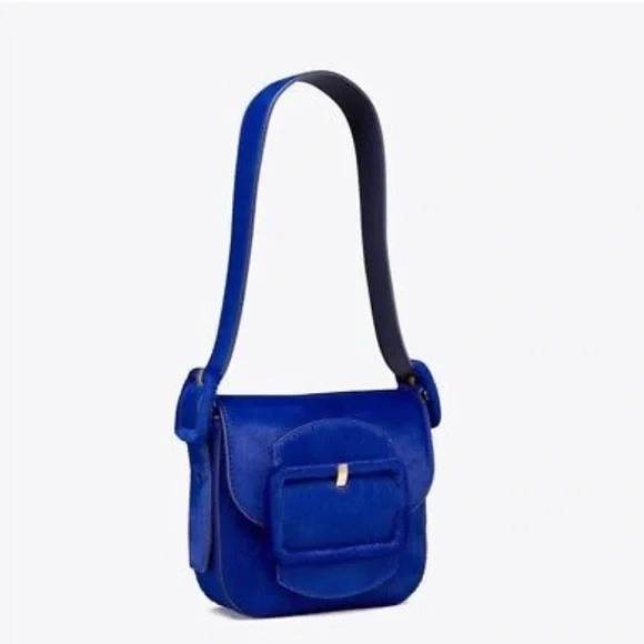 Tory Burch Sawyer Calf Hair Mini Shoulder Bag