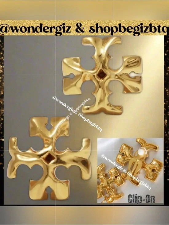 🔥🔥Authentic Designer Clip-On Earrings At Awesome Prices To Buy Now & Save Firm