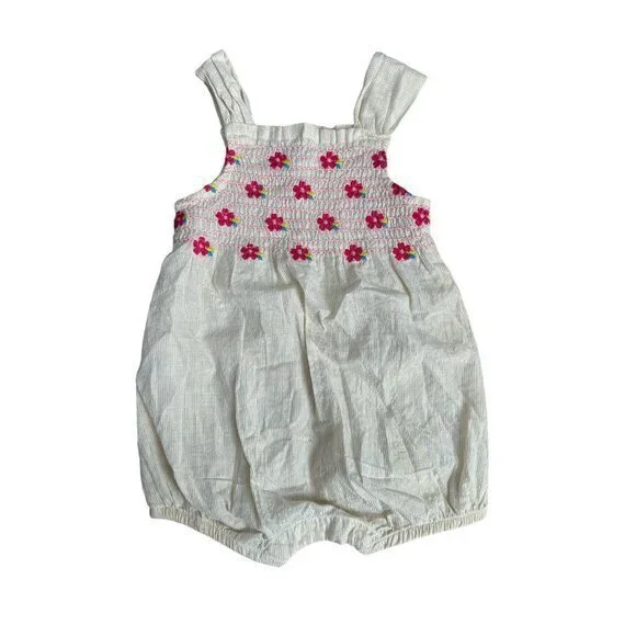 Hatley Baby Smocked Romper