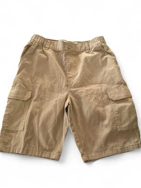 Kids Cargo Shorts in Tan - Classic Casual Style