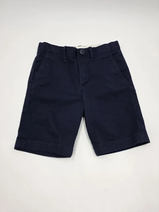 NEW Crewcuts boys' navy chino shorts size 7
