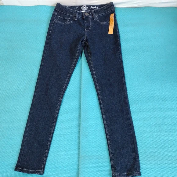 So Jegging Girl's Pull On Blue Skinny Jegging Size 10