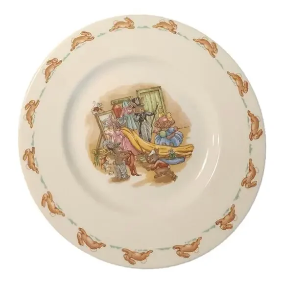 BUNNYKINS Royal Doulton England Tableware Fine Bone China  Plate