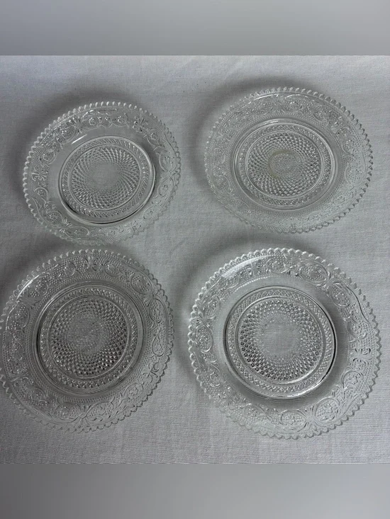 Vintage Indiana Glass Tiara Sandwich Clear 6
