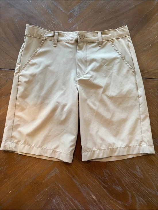 Boys Classic Khaki Shorts - Neutral Tan
