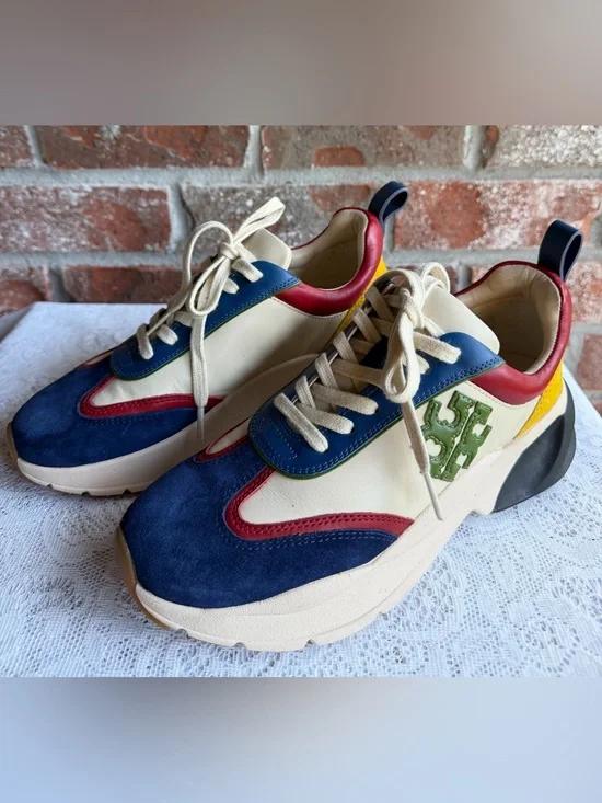 Tory Burch Good Luck Trainers size 6