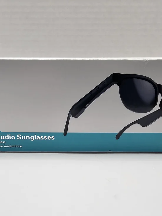 G58 Smart AI Translate Audio Sunglasses Bluetooth 5.4 Open-Ear Type-C USB Black