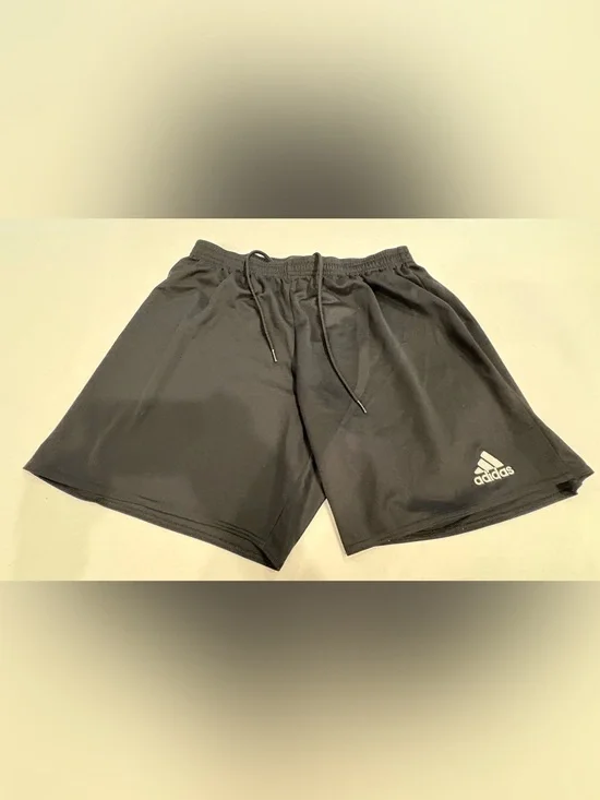 adidas Black Active Drawstring Kids Shorts