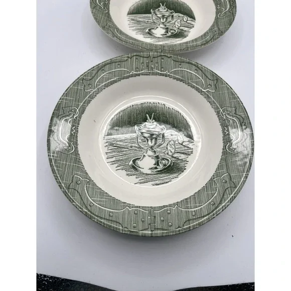 The‎ Old Curiosity Shop Set Of 2 Soup Bowls 8.25