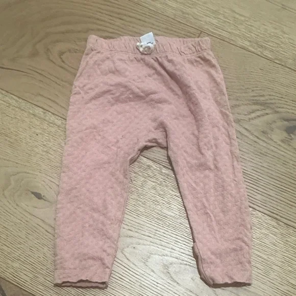 Old navy Cozy Pink Kids Leggings 6/9m