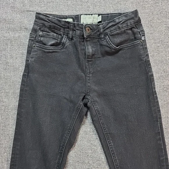 Lucky Brand Jeans Girls Black Zoe Skinny Size 10 Adjustable waist
