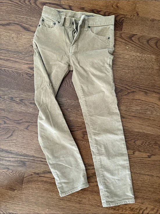 J. Crew Boys' Tan Corduroy Pants