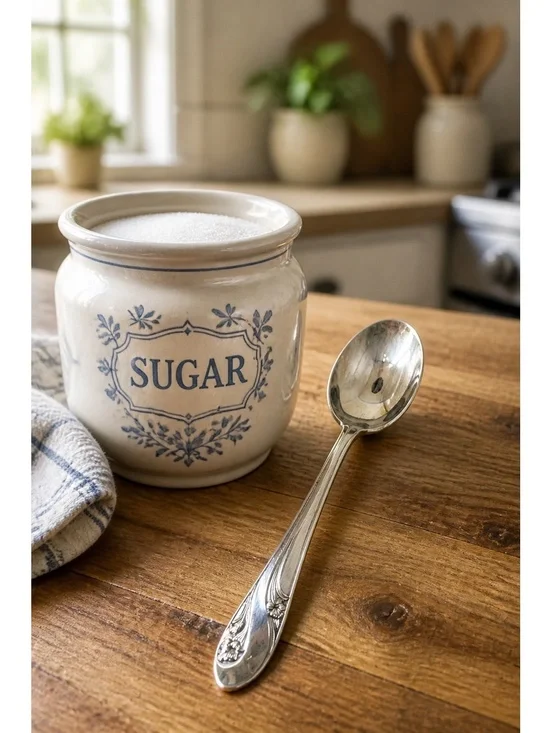 Holmes & Edwards Deep Silver Floral Sugar Spoon Silverplate 6”