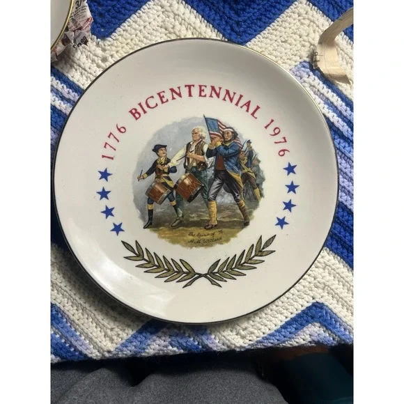 4 Vintage Fine China Collector Plates