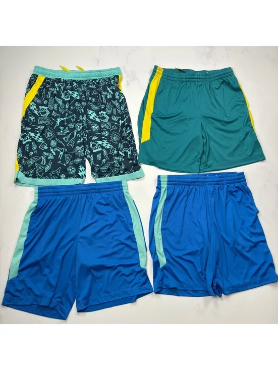 Tek Gear Athletic Shorts Dry Tek Performance -  XL Husky Lot of 4 Bundle