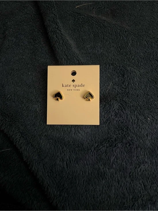 kate spade Gold-tone Spade Back Stud Earrings