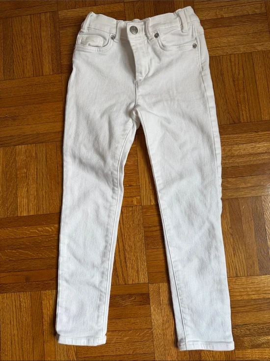 Girls White J. Crew Skinny Jeans