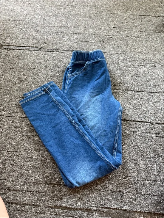 jumping beans Blue Denim-Look Pull-On Leggings
