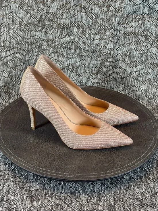 Kate Spade Vivian heels Pump 7.5 Pink Lurex