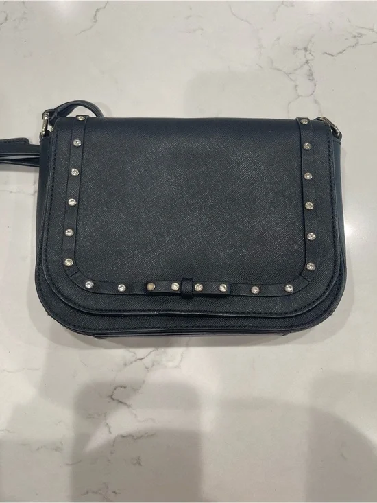 kate spade Black Studded Crossbody Bag