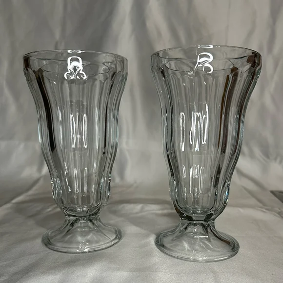 Vintage Anchor Hocking “Fountainware” 12oz Soda Tumbler Set
