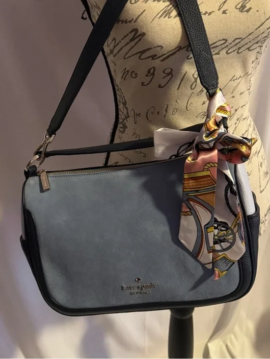 Kate Spade blue crossbody bag