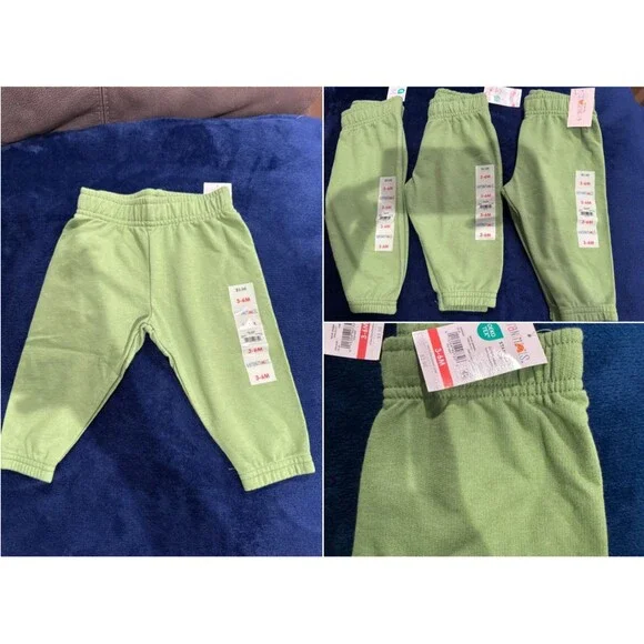 Kids Garanimals Sweatpants Size 3-6  Elastic Waist | FAST SHIPPING 3 Pack