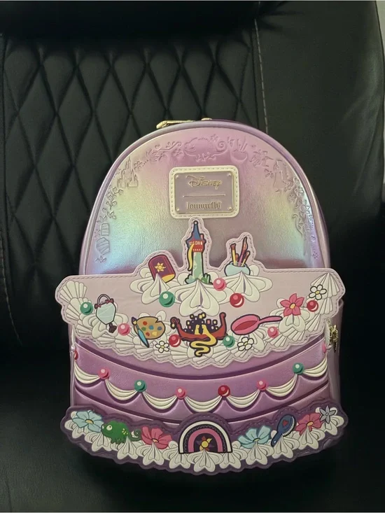 Loungefly Disney Tangled Cake Mini Backpack Rapunzel