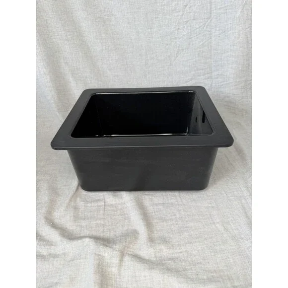 Cambro 26CF110 ColdFest Black GN 1/2 x 6 Cold Food Pan New Catering