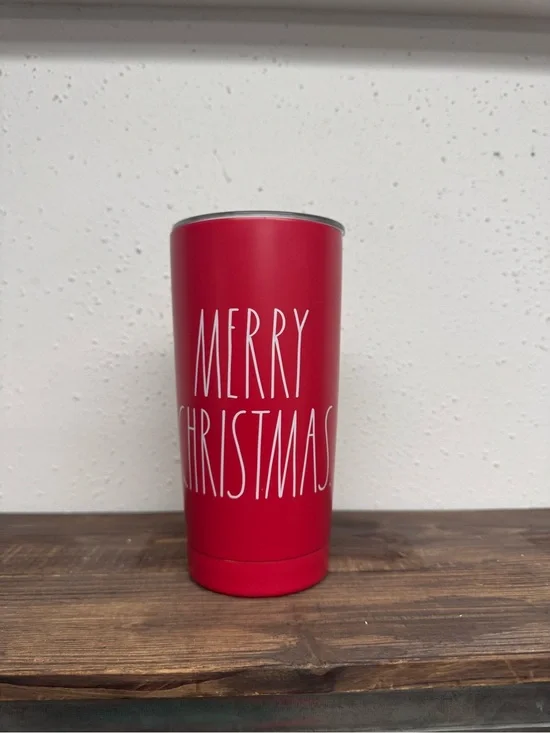 Rae Dunn Merry Christmas Travel Coffee Cup