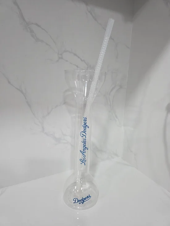 Los Angeles Dodgers Souvenir Plastic Yard Glass