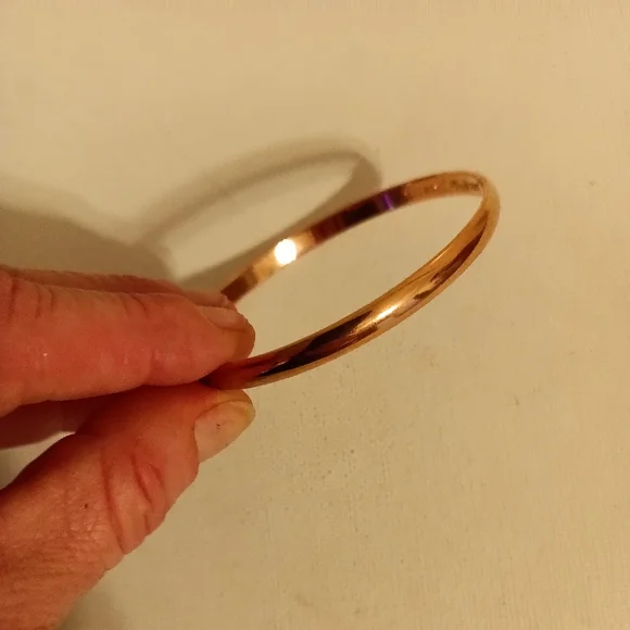 Kate spade rose gold bangle thin bracelet