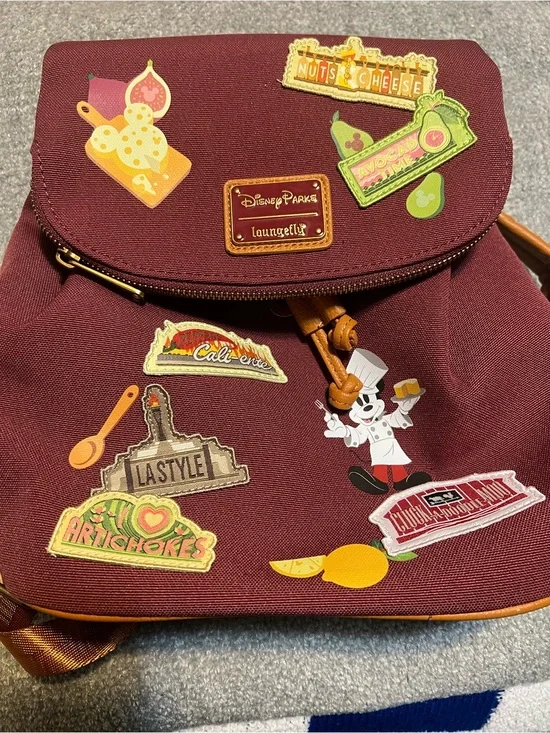 Disney Parks Loungefly Food & Festival Backpack