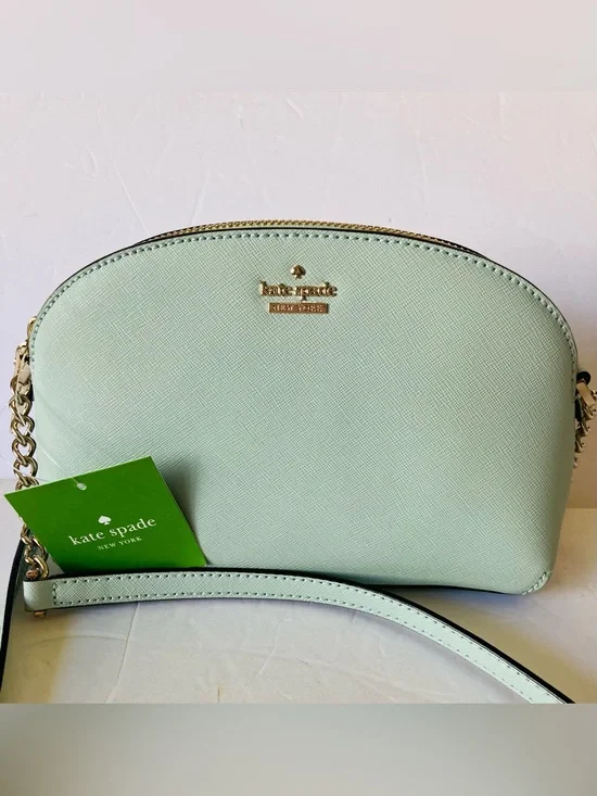 NWT Kate Spade Cameron Street Hilli Crossbody  PWRU6047 Misty Mint Green