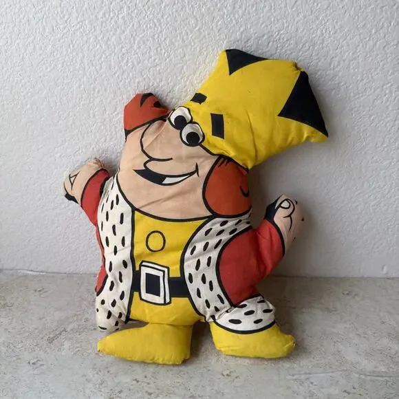 Vintage 1973 Burger King Plush Stuffed Doll Pillow 13